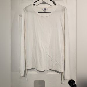 JoyLab White Athelic Longsleeve Shirt (L)
